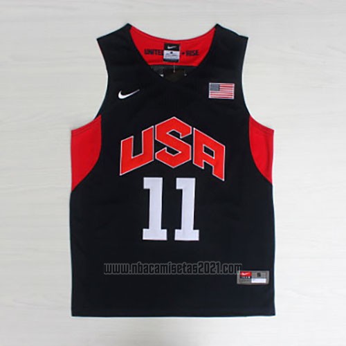 Camiseta USA 2012 Kevin Love #11 Negro